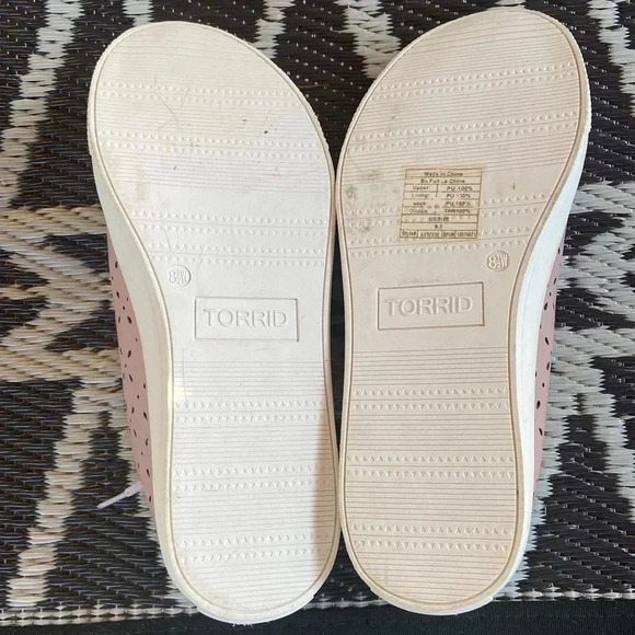 Torrid | Laser Cut Lace -Up Sneaker - Picture 10 of 12